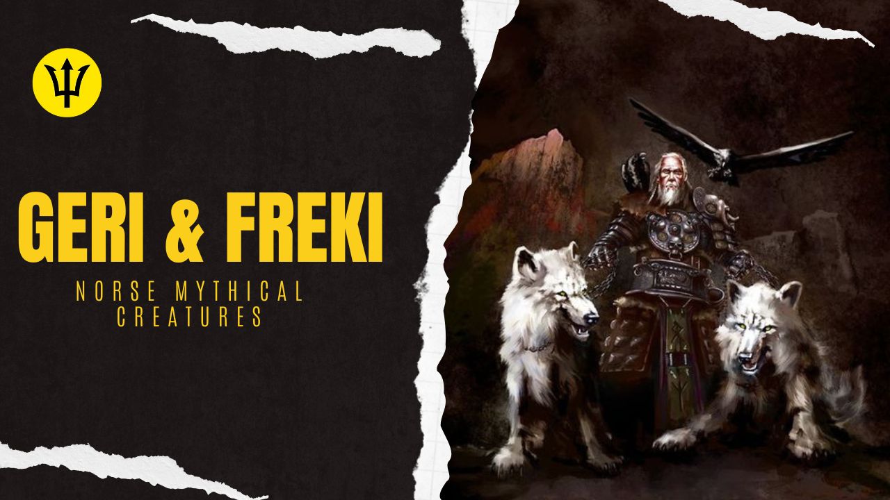 Geri and Freki : The fierce and loyal companions to Odin