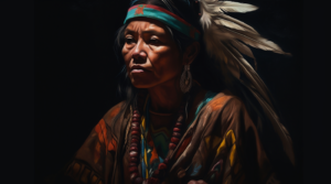 Teelget : Navajo human lady who engaged in dark and sinister rituals